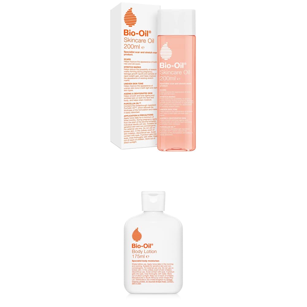 Bio-Oil Skincare Oil - Improve the Appearance of Scars, Stretch Marks and Skin Tone - 1 x 125 ml