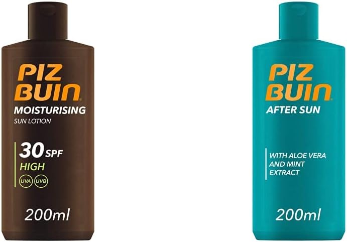 Piz Buin After Sun Tan Intensifying Moisturising Lotion | With Shea Butter and Vitamin E | 200 ml (Pack of 1)