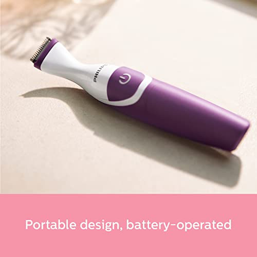 Philips BRT383/15 BikiniGenie Trimmer, Purple