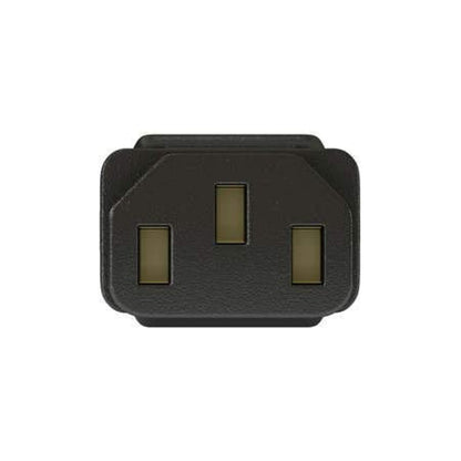 C2G 88513 2 Metre UK Power Cable (IEC320C13 to BS 1363) 6 Foot Kettle Lead/Power Cord, Black