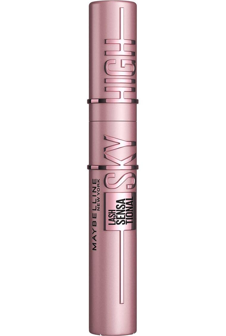 Maybelline New York Lash Sensational Sky High Mascara, Volumising & Lengthening Mascara, Washable Flake-Free Formula Infused with Bamboo Extract & Fibres, 7 ml, Shade: 01, Black