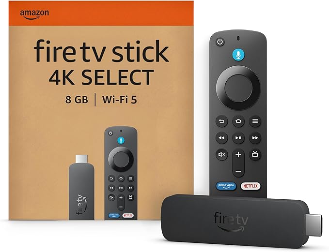 Amazon Fire TV Stick 4K Select (newest gen), start streaming in 4K