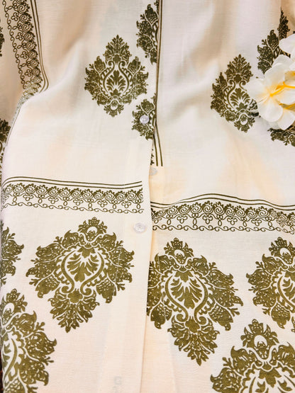 White Long Shirt with Button Long Sleeve And Tie New Fashion Style