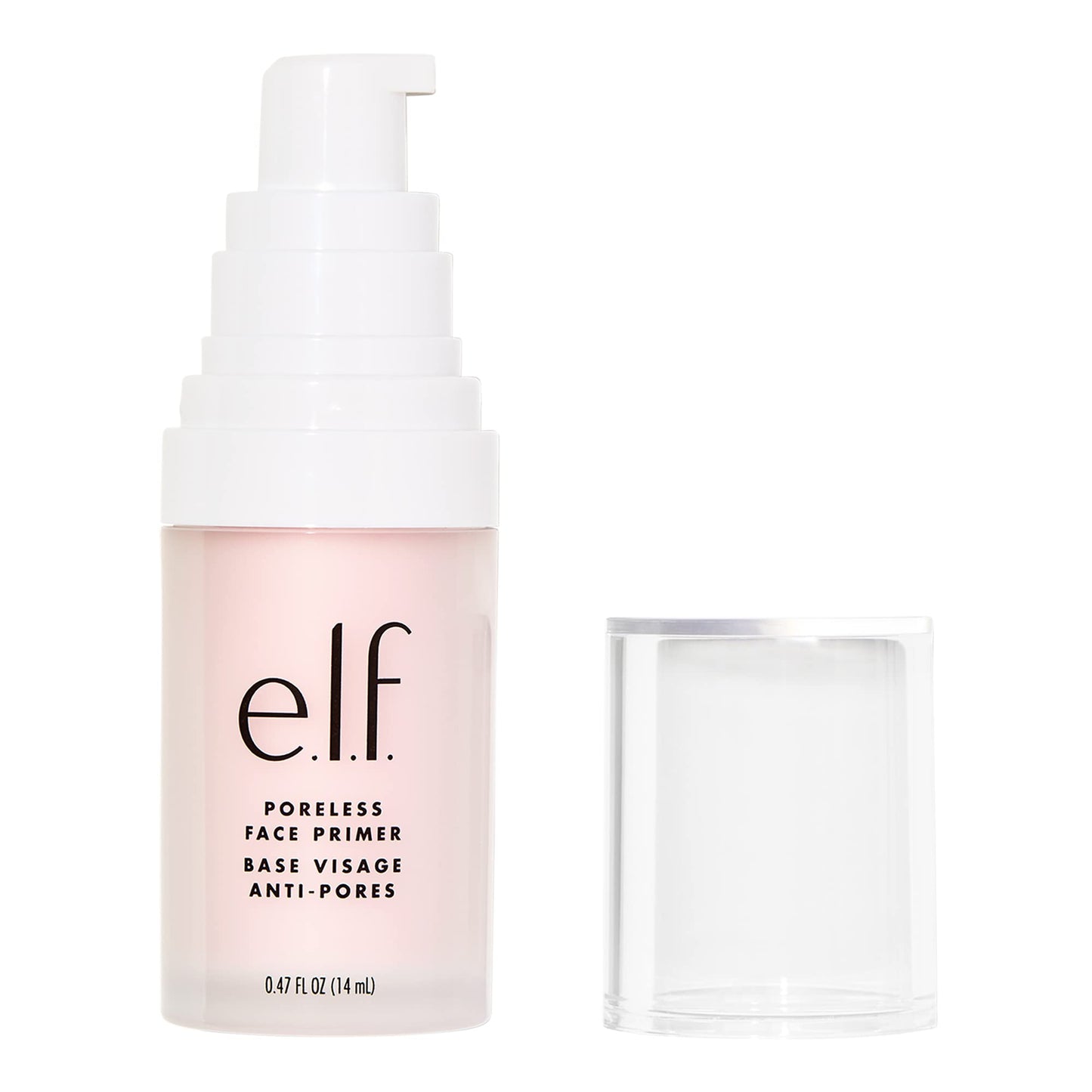 e.l.f., Hydrating Face Primer, Lightweight, Long Lasting, Creamy, Hydrates, Smooths, Fills in Pores and Fine Lines, Natural Matte Finish, Infused with Vitamin E, 0.47 Oz