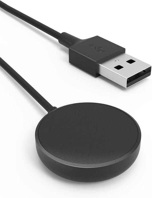 Sinoacc Charger for Samsung Galaxy Watch 7/Ultra/6/6 Classic/5/5 Pro/4/4 Classic/3/Active 2/Active 1 Galaxy Watch Charger 3.3Ft USB Magnetic Wireless Charging Cable Cord for Samsung Galaxy Watch