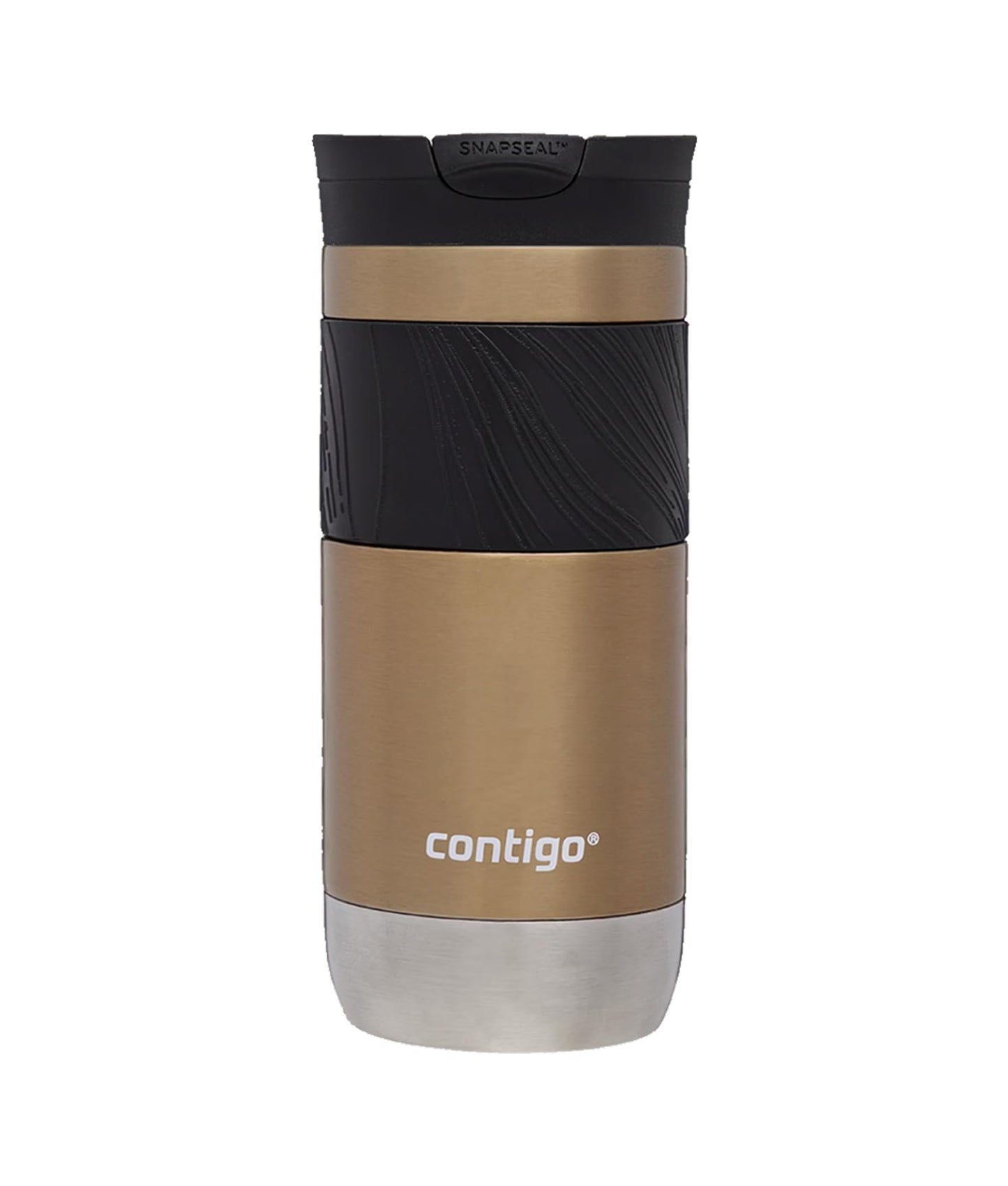 Contigo Byron Snapseal Travel Mug | Stainless Steel Thermal Mug | Vacuum Flask | Leakproof Tumbler | Coffee to Go Mug with BPA Free Easy-Clean Lid
