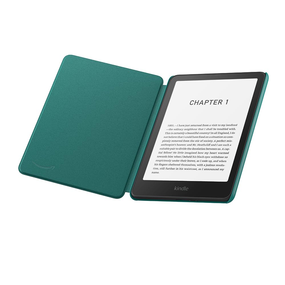 All-new Amazon Kindle Paperwhite and Amazon Kindle Colorsoft Signature Edition Case, Lightweight and Water-Safe, Foldable Protective Cover – Fabric