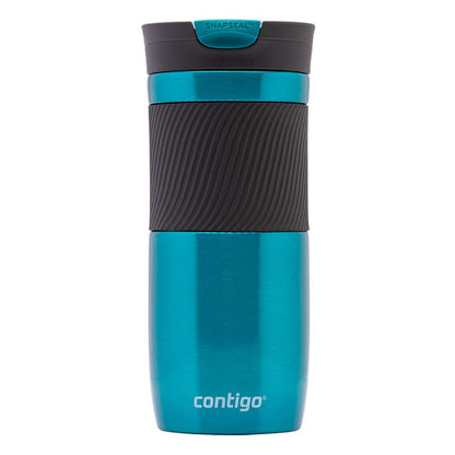 Contigo Byron Snapseal Travel Mug | Stainless Steel Thermal Mug | Vacuum Flask | Leakproof Tumbler | Coffee to Go Mug with BPA Free Easy-Clean Lid