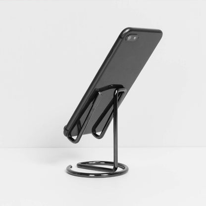 SEIWEI Gold Metal Cell Phone Stand Vertical Business Card Display Holder Desktop Holder Stand for Office, Home, Exhibition, Meeting