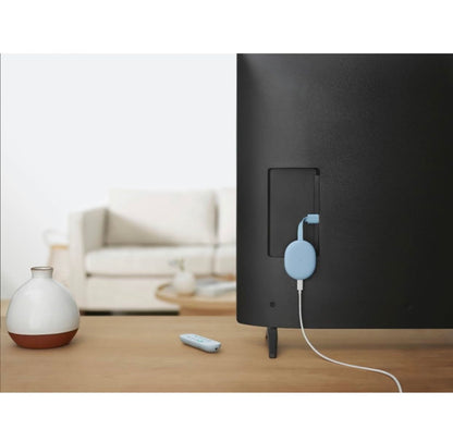 Chromecast with Google TV (4K) Snow – Stream Netflix, NOWTV & More in 4K HDR with Voice Search
