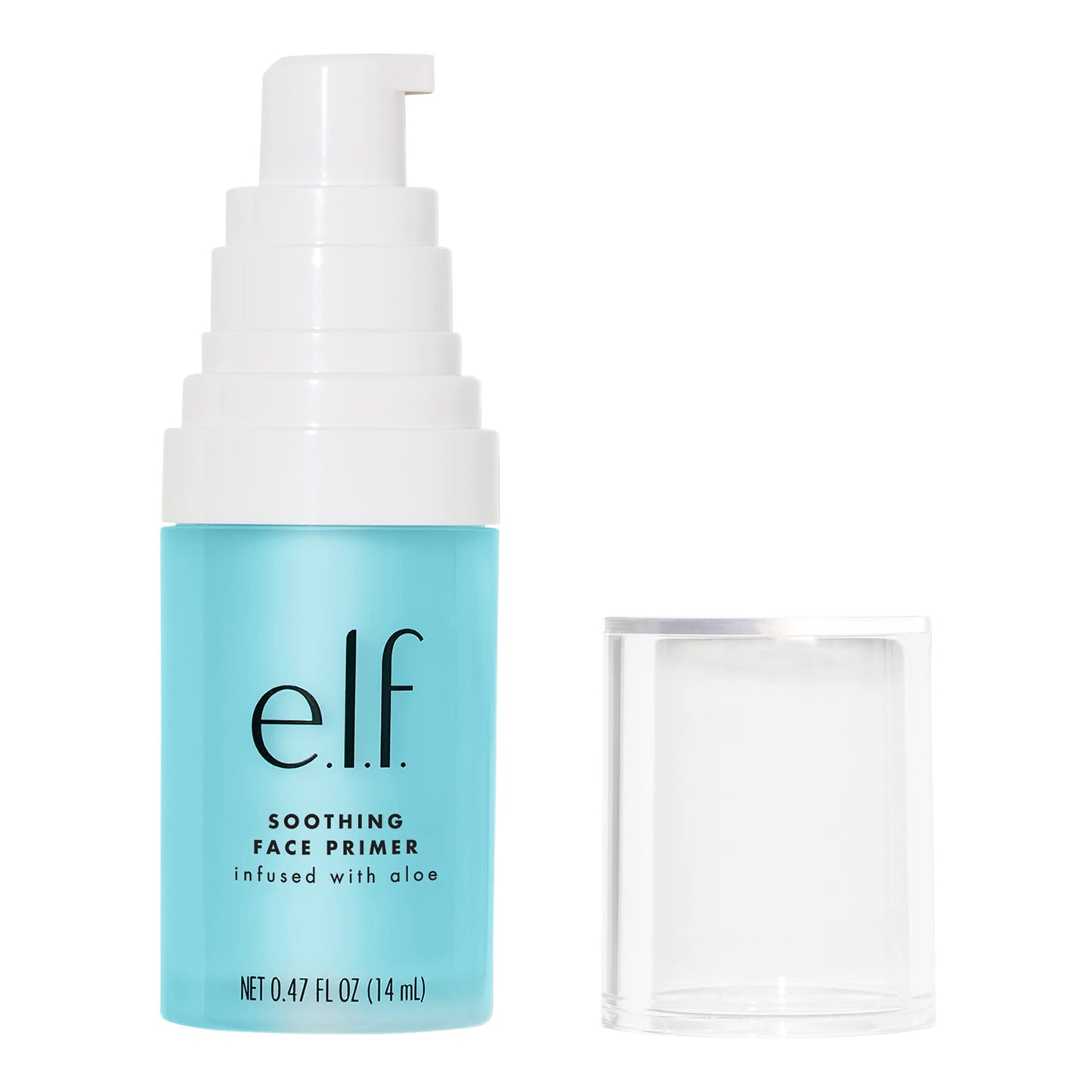 e.l.f., Hydrating Face Primer, Lightweight, Long Lasting, Creamy, Hydrates, Smooths, Fills in Pores and Fine Lines, Natural Matte Finish, Infused with Vitamin E, 0.47 Oz