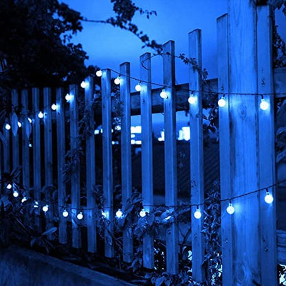 Lezonic Solar Fairy Lights Outdoor – 50 LED Waterproof String Lights