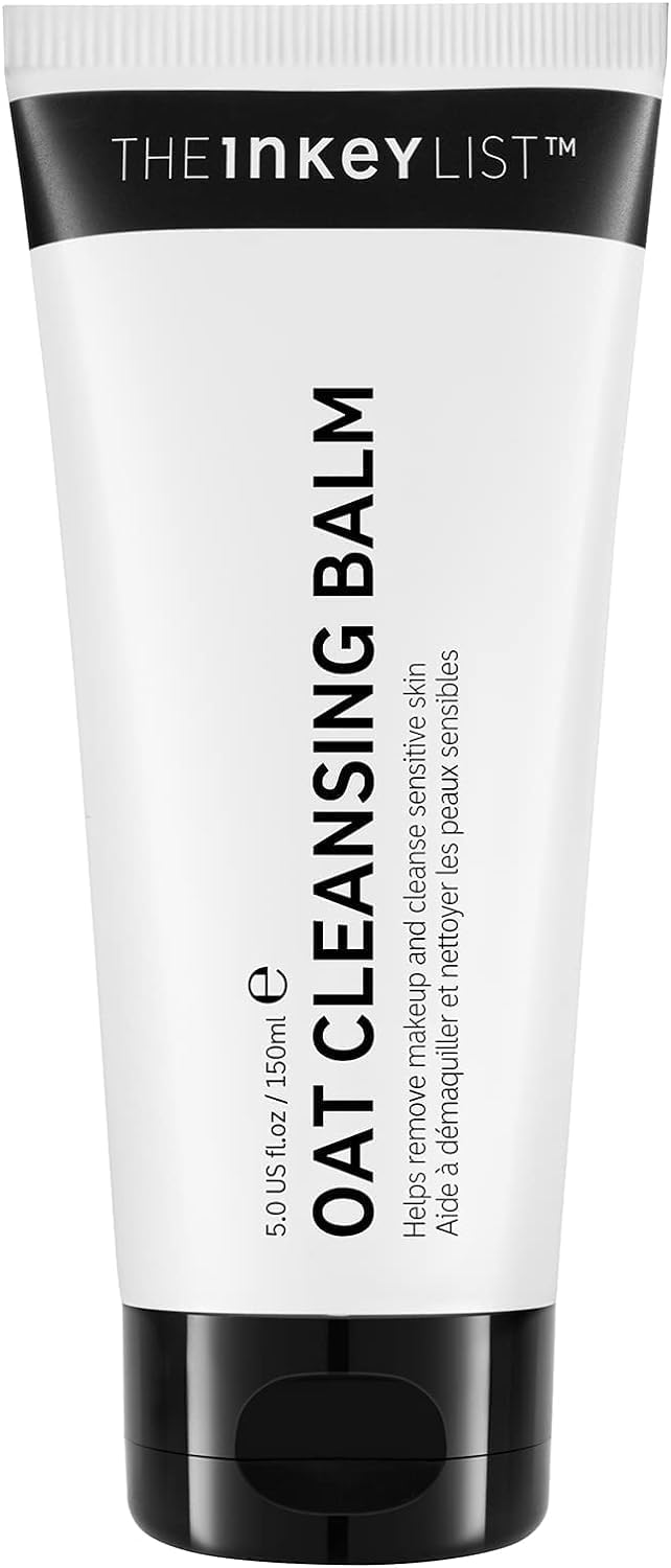 The INKEY List Oat Cleansing Balm, Removes Makeup and Cleanse Sensitive Skin 150ml