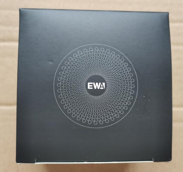 EWA Travel Case Packed, A106 Pro Wireless Mini Bluetooth Speaker with Custom Bass Radiator. IP67 Waterproof, Small But Loud, Portable Speakers for Car, Bike, Outdoors, Shower (Black)