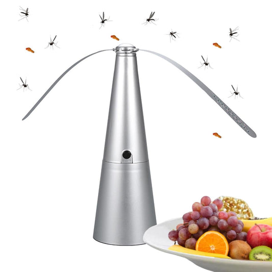 2PCS Electric Fly Repellent Fans – Bladeless Fly Deterrents for Kitchen, BBQ, Home Indoor & Outdoor Use
