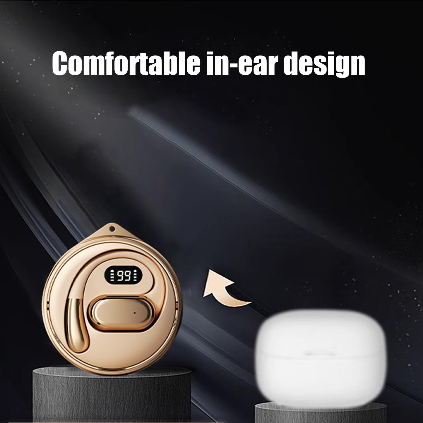 AI Language Translator Earphones – Real-Time Wireless Translation & Music Headset (Delivery time -10 Working Days)