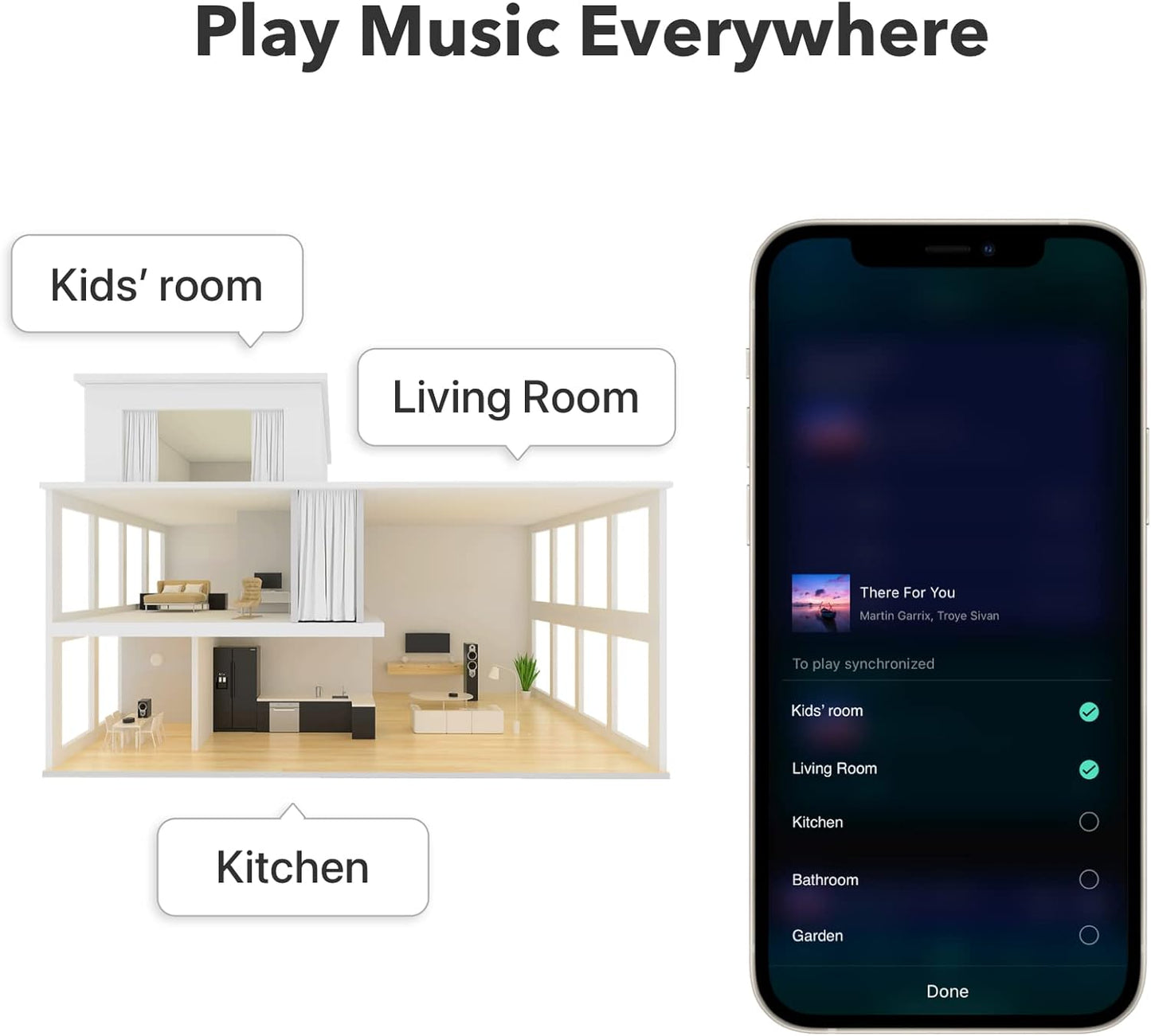 WiiM Mini Streamer Audio AirPlay 2 Receiver HiFi Wireless, Multiroom Stereo, Vorverstärker, funktioniert mit Alexa und Siri Sprachassistenten, Streaming Hi-Res Audio von Spotify, Amazon Music und mehr