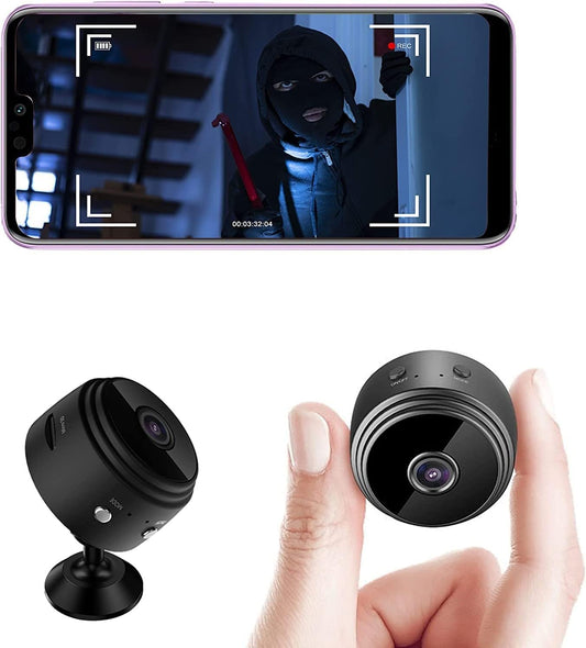 KXYINOS WiFi Camera 1080P HD Nanny Camera with Night Vision Motion Detection, Hidden Spy Cameras Home Security Nanny Cam Perfect Video Bady Camera for Indoor and Outdoor