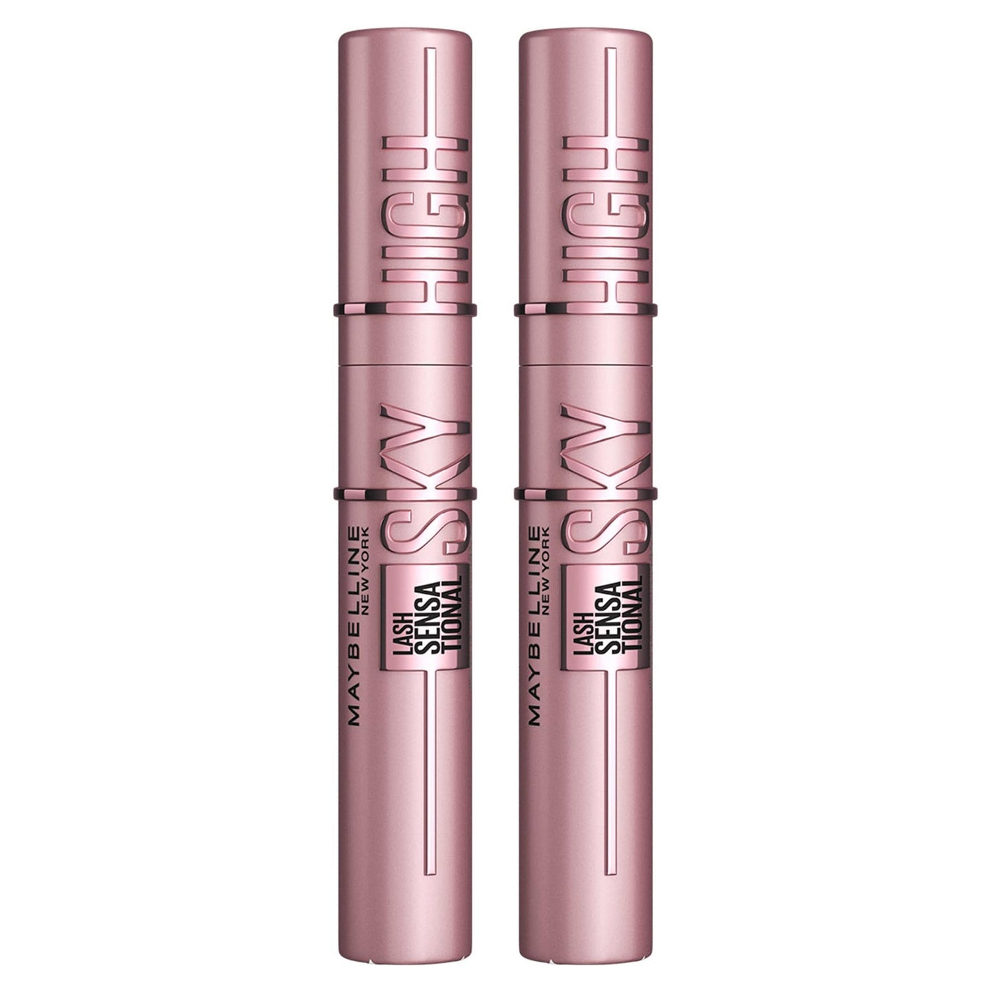 Maybelline New York Lash Sensational Sky High Mascara, Volumising & Lengthening Mascara, Washable Flake-Free Formula Infused with Bamboo Extract & Fibres, 7 ml, Shade: 01, Black