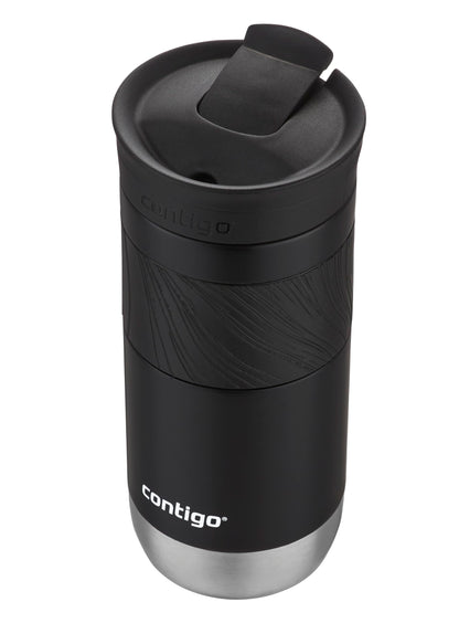 Contigo Byron Snapseal Travel Mug | Stainless Steel Thermal Mug | Vacuum Flask | Leakproof Tumbler | Coffee to Go Mug with BPA Free Easy-Clean Lid