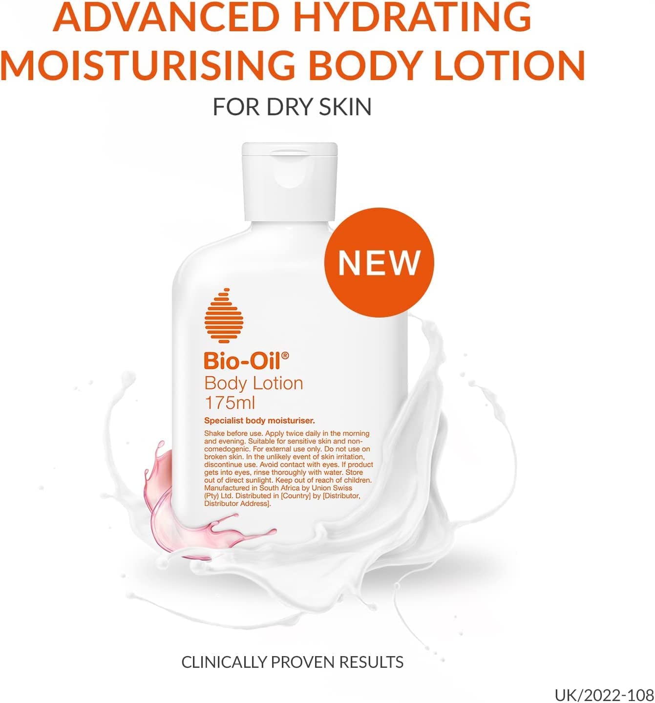 Bio-Oil Skincare Oil - Improve the Appearance of Scars, Stretch Marks and Skin Tone - 1 x 125 ml