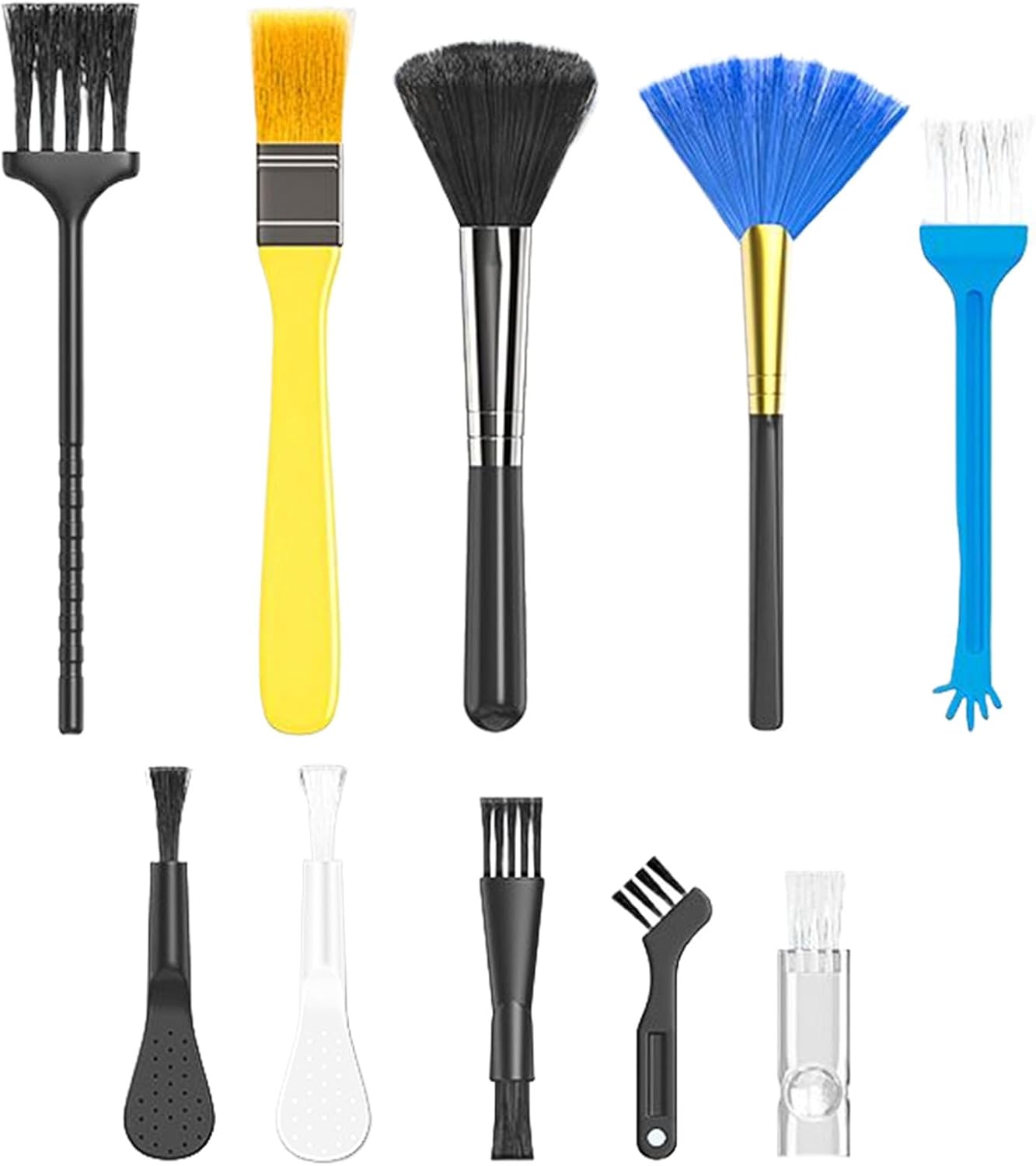 Multifunctional Keyboard Cleaning Brush Set (10-Piece Kit)