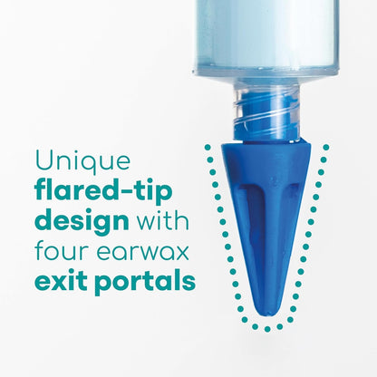Medi Grade Ear Wax Removal Syringe – Natural, Safe & Reusable Ear Cleaner Kit with 3 Family Quad-Spray Safety Tips for Effective Ear Irrigation at Home