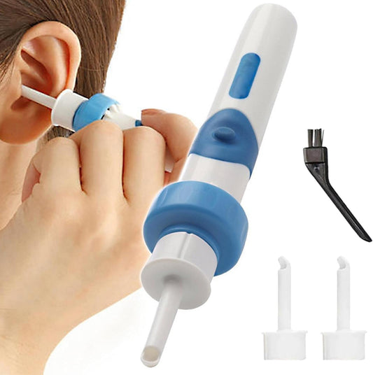 Podofree Painless Earwax Remover Kit – Gentle Silicone Ear Cleaner with Suction for Adults, Kids & Elderly – Compact Ear Flushing Tool for Safe Earwax Removal