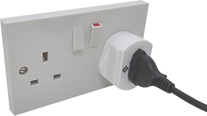 Toothbrush Adapter Plug UK European to UK plug Adaptor UK to European Plug Adapter Toothbrush Adapter Plug European To UK Plug Adaptor Shaver Plug Adaptor UK Toothbrush Charger