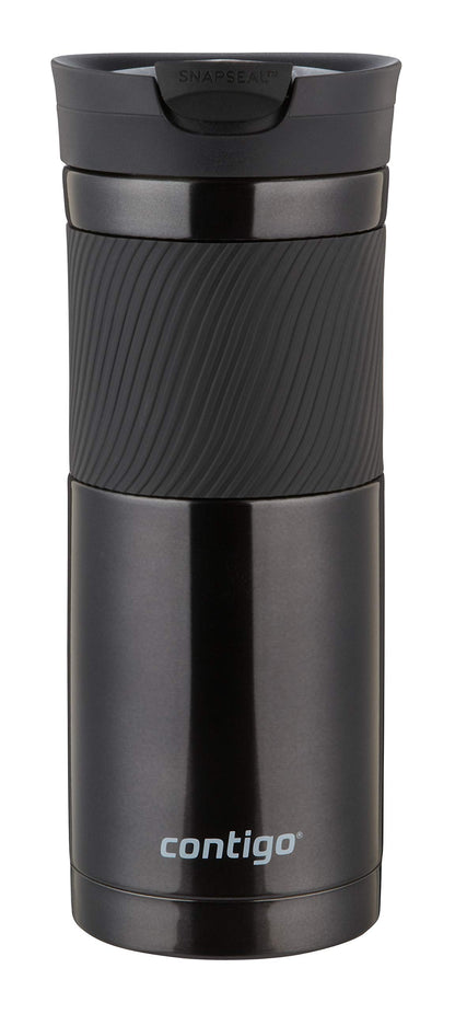 Contigo Byron Snapseal Travel Mug | Stainless Steel Thermal Mug | Vacuum Flask | Leakproof Tumbler | Coffee to Go Mug with BPA Free Easy-Clean Lid