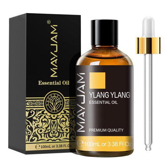 MAYJAM Lavender Essential Oils 100ML, Lavender Oil for Diffuser, Humidifier, DIY, Home, Office