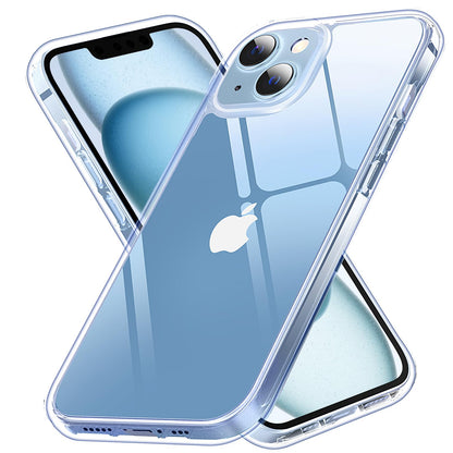 Vimiki Clear Designed for iPhone 15 Pro Max Case,Protective Bumper Hard PC Phone Cases, Thin Slim Fit Cover, Clear