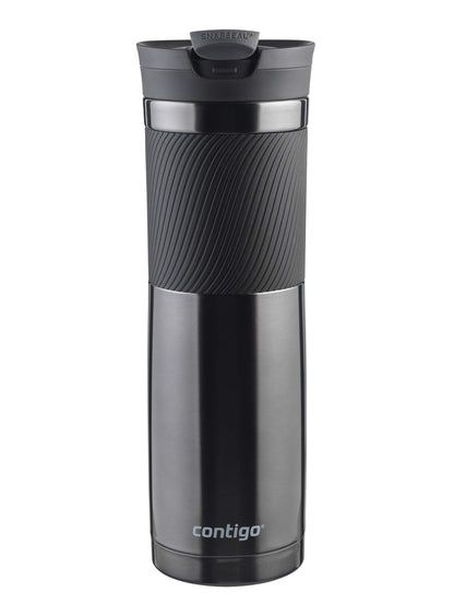 Contigo Byron Snapseal Travel Mug | Stainless Steel Thermal Mug | Vacuum Flask | Leakproof Tumbler | Coffee to Go Mug with BPA Free Easy-Clean Lid