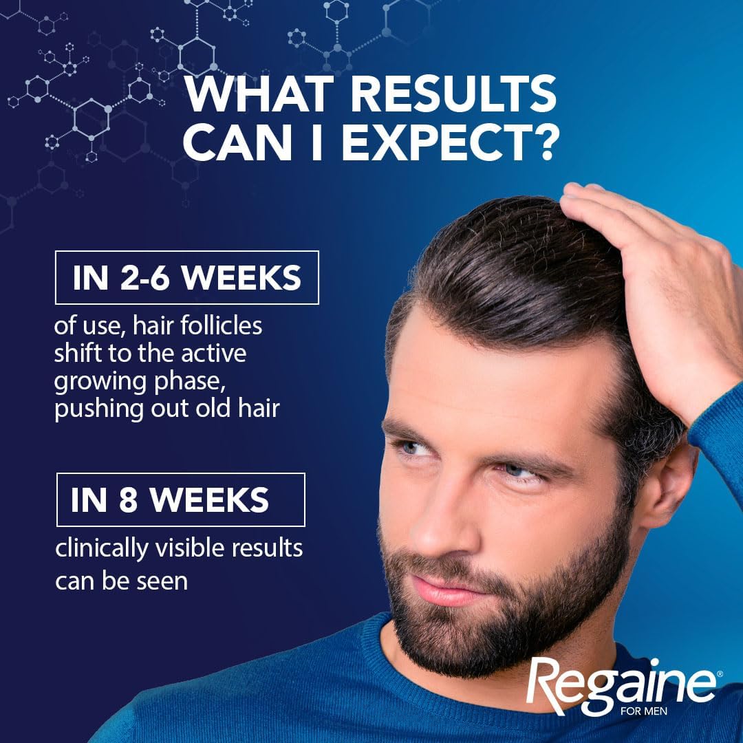 Regaine For Men Hair Regrowth Foam 3 x 73ml (Packing May Vary)