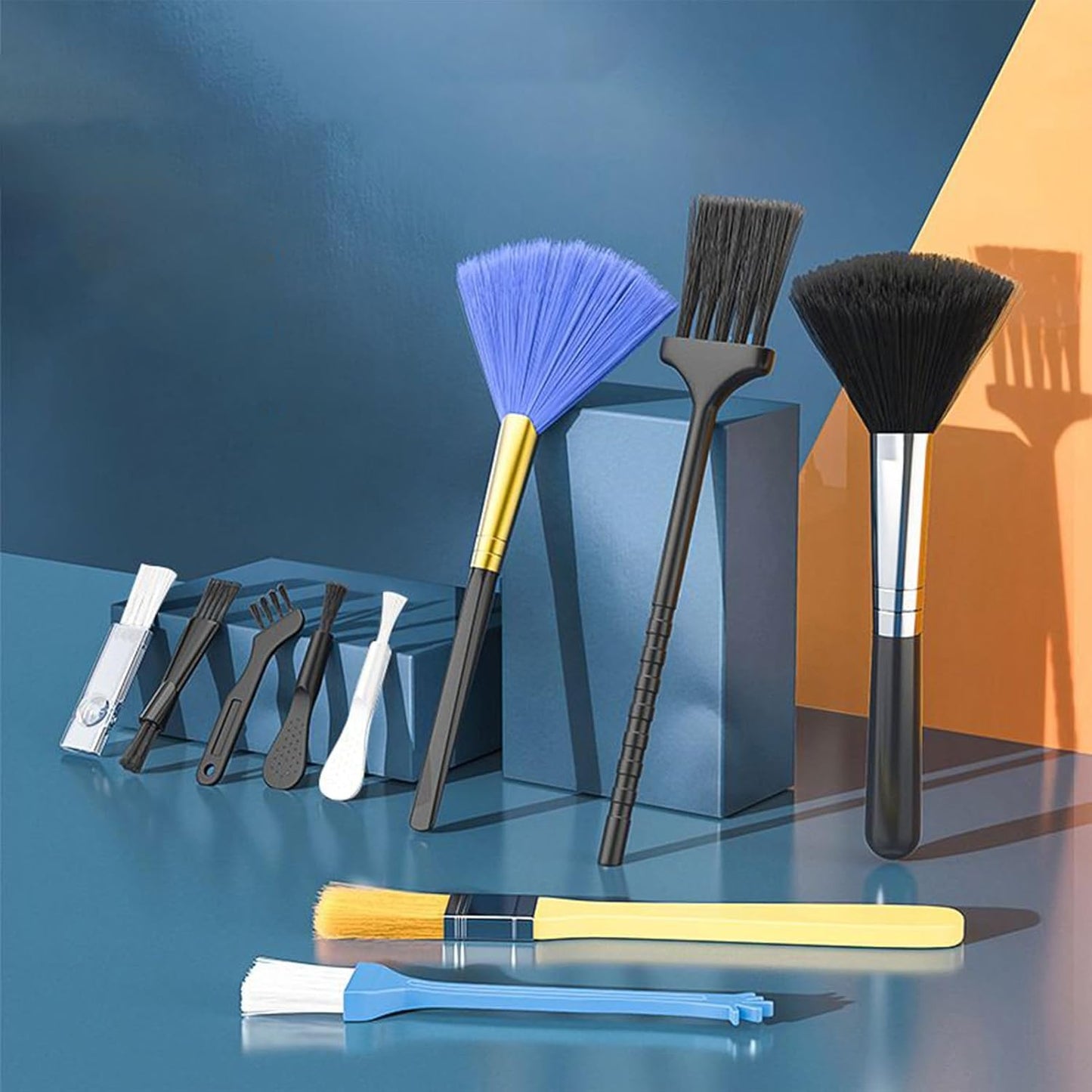 Multifunctional Keyboard Cleaning Brush Set (10-Piece Kit)