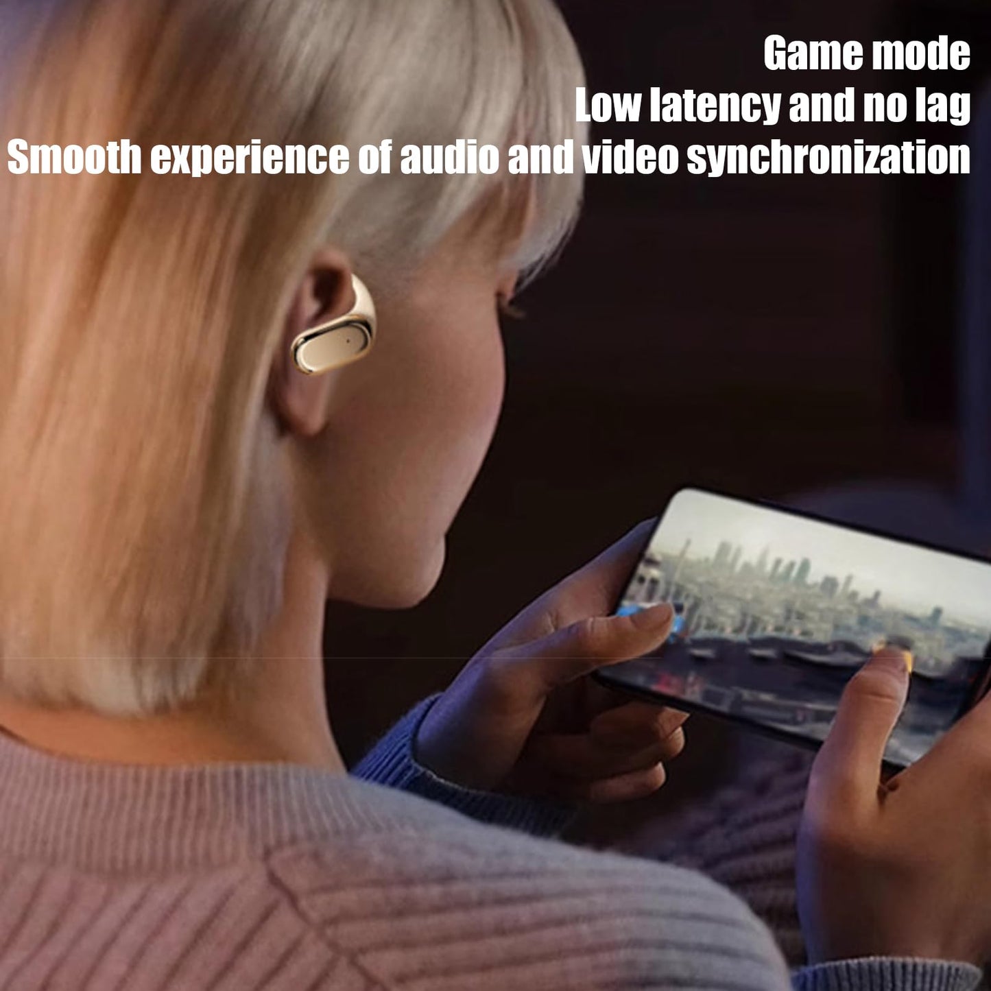 AI Language Translator Earphones – Real-Time Wireless Translation & Music Headset (Delivery time -10 Working Days)