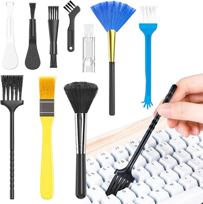 Multifunctional Keyboard Cleaning Brush Set (10-Piece Kit)