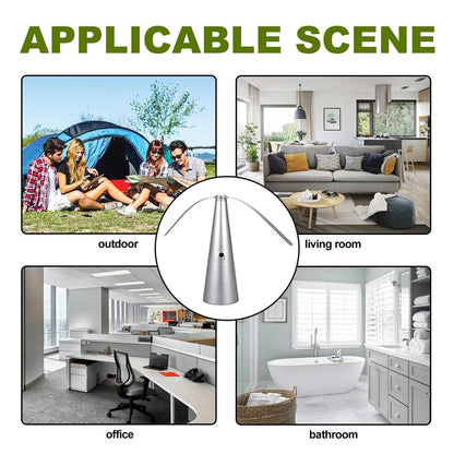 2PCS Electric Fly Repellent Fans – Bladeless Fly Deterrents for Kitchen, BBQ, Home Indoor & Outdoor Use