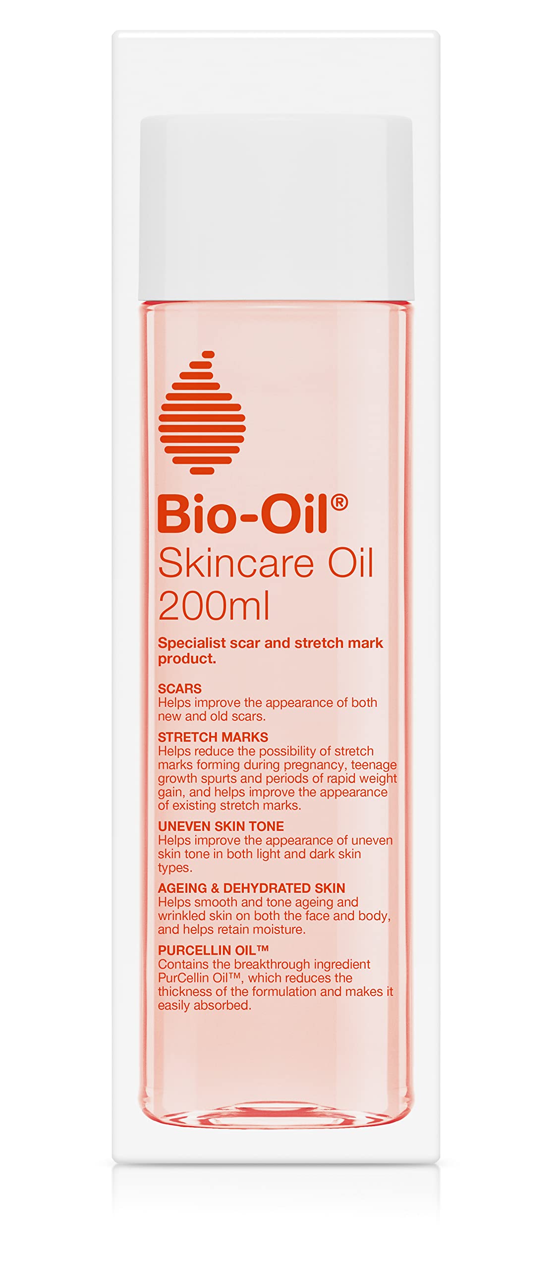 Bio-Oil Skincare Oil - Improve the Appearance of Scars, Stretch Marks and Skin Tone - 1 x 125 ml