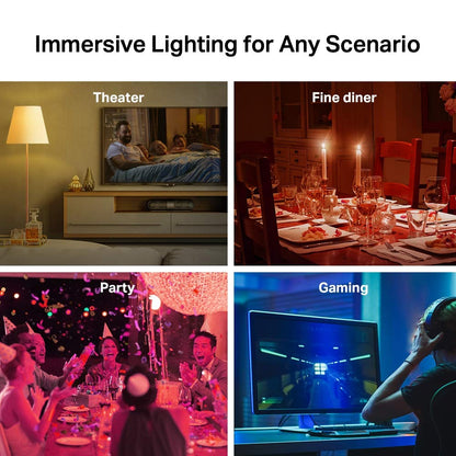 Tapo Smart Bulb, Smart WiFi LED Light, B22, 8.3W, Works with Amazon Alexa(Echo and Echo Dot) and Google Home, Colour-Changeable, No Hub Required (Tapo L530B) [Energy Class F], Multicolor