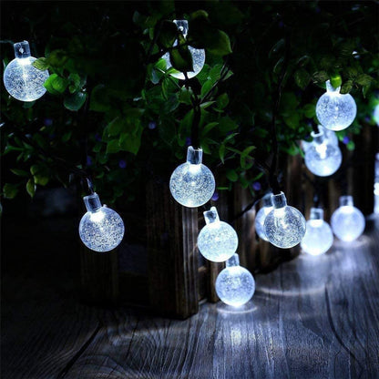 Lezonic Solar Fairy Lights Outdoor – 50 LED Waterproof String Lights