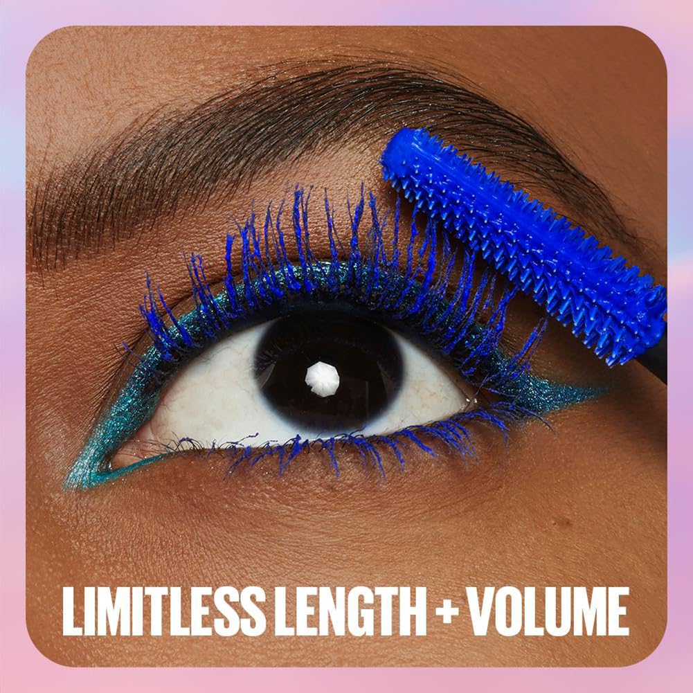 Maybelline New York Lash Sensational Sky High Mascara, Volumising & Lengthening Mascara, Washable Flake-Free Formula Infused with Bamboo Extract & Fibres, 7 ml, Shade: 01, Black