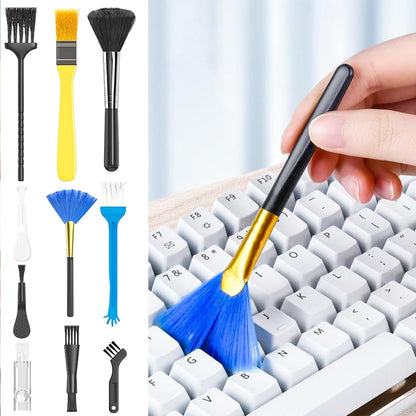 Multifunctional Keyboard Cleaning Brush Set (10-Piece Kit)