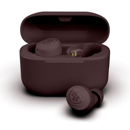 JLab Go Air Pop+ True Wireless Earbuds – Bluetooth Earphones with 35H Playtime, USB-C Charging Case, EQ3 Sound & Multipoint, Black