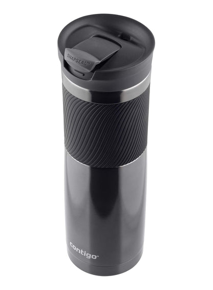 Contigo Byron Snapseal Travel Mug | Stainless Steel Thermal Mug | Vacuum Flask | Leakproof Tumbler | Coffee to Go Mug with BPA Free Easy-Clean Lid
