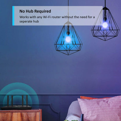 Tapo Smart Bulb, Smart WiFi LED Light, B22, 8.3W, Works with Amazon Alexa(Echo and Echo Dot) and Google Home, Colour-Changeable, No Hub Required (Tapo L530B) [Energy Class F], Multicolor