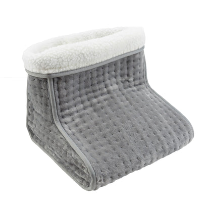 Sensio Spa Pedicure Foot Massager Bath – Heat, Bubbles & 9 Massage Accessories for Ultimate Home Foot Therapy, White & Purple