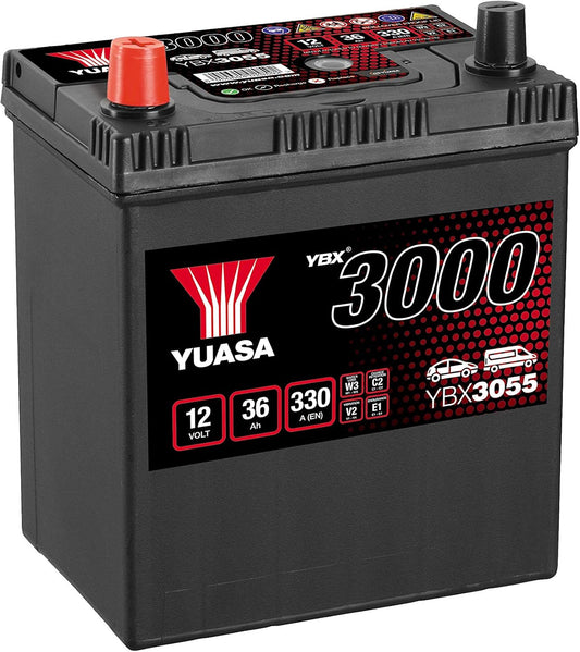 Yuasa YBX3055 12V 36Ah 330A SMF Battery