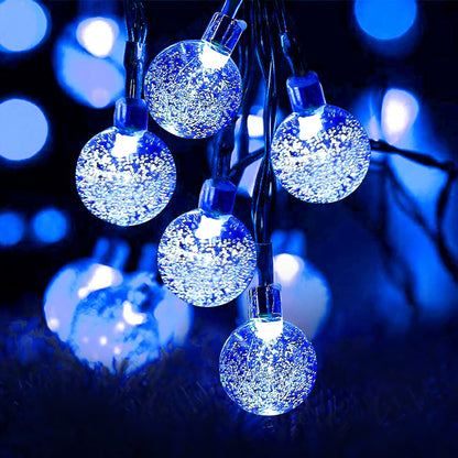 Lezonic Solar Fairy Lights Outdoor – 50 LED Waterproof String Lights