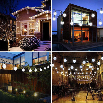Lezonic Solar Fairy Lights Outdoor – 50 LED Waterproof String Lights
